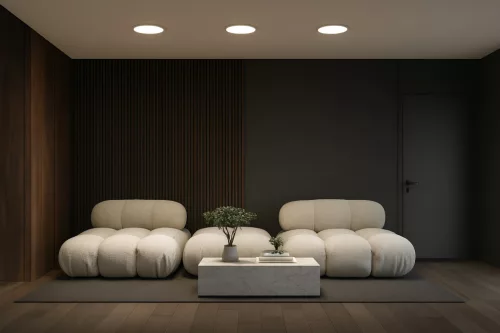 LED line LITE Downlight EASY FLEX 18W CCT 1530lm kerek fehér mozgásérzékelővel