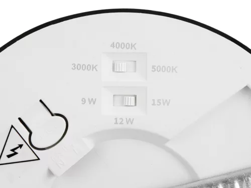 LED line LITE Downlight EASY FLEX 18-21-24W CCT 2000lm kerek fekete