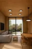 LED line LITE Downlight EASY FLEX 18-21-24W CCT 2000lm kerek fekete
