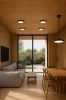 LED line LITE Downlight EASY FLEX 18-21-24W CCT 2000lm kerek fekete