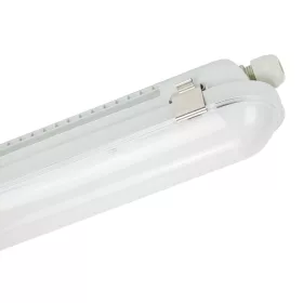   Hermetic fixture RANGER 4000K 60-80W 14400lm IP66 150cm gray PRIME emergency module LAW 3h AT