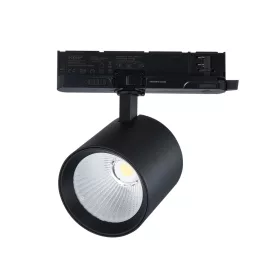   LUMICANTO háromfázisú sínes lámpa, 12/42W, 60/36°, CRI 90, Szabályozható színhőmérséklet, Fekete
