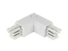 Connector L for 3 phase trak LUMICANTO left white PRIME