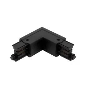 Connector L for 3 phase trak LUMICANTO left black PRIME