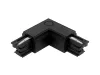 Connector L for 3 phase trak LUMICANTO left black PRIME