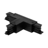 Connector T for 3 phase track LUMICANTO left black with feeding option PRIME