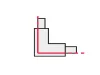 Connector L for 3 phase trak LUMICANTO right white PRIME