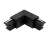 CONNECTOR I MINI LINEAR FOR 3 PHASE TRACK LUMICANTO BLACK PRIME