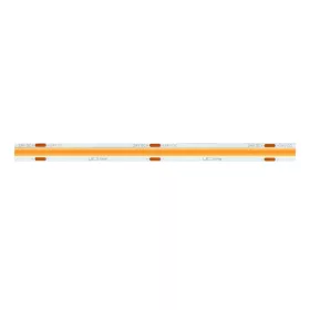   LED-szalag, COB, 1600 LED, 24 V DC, 8 W/m, IP20, meleg fehér, 5 év garancia, kiszerelés (5 méter)