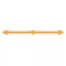   LED-szalag, COB, 1600 LED, 24 V DC, 8 W/m, IP20, meleg fehér, 5 év garancia, kiszerelés (30 méter)