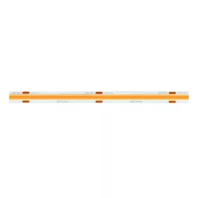   LED-szalag, COB, 1600 LED, 24 V DC, 5 W/m, IP20, meleg fehér, 5 év garancia, kiszerelés (5 méter)