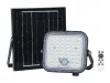 LUNIR napelemes LED-reflektor, 90°, IP65, 50 W, Természetes fehér, fekete