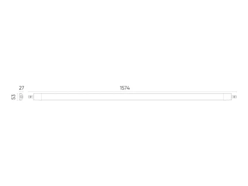 LED line LITE LINIX 150cm 45W 4000K 5400lm IP65