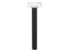 Suntis Solar Garden Light 3000K 170lm 2Ah USB-C Round IP54 Black PRIME