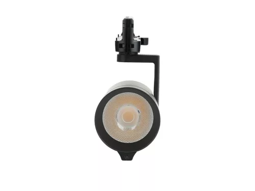 AI LED Caimeta háromfázisú sínes lámpa, 35W, 24°, CRI 90, Szabályozható színhőmérséklet, Fekete