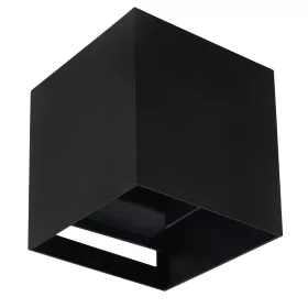 LED wall lamp G9 IP65 black CUBE LITE