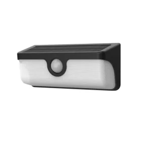 Solar facade light mesh SUNLIS 3000K 300lm IP65 black LITE
