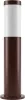 Garden post CUBE round corten E27 80cm LITE