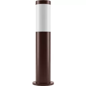 Garden post CUBE round corten E27 80cm LITE