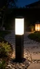 Garden post CUBE square black E27 80cm LITE