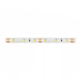   LED-szalag, SMD 3528, 60 LED/m, 12 V DC, 4,8 W/m, IP65, meleg fehér, 3 év garancia, kiszerelés (5 méter)