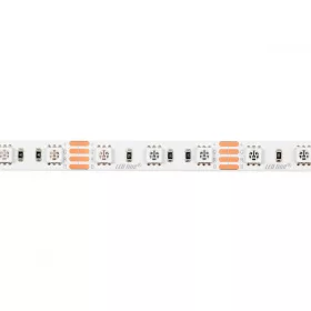   LED-szalag, SMD 5050, 60 LED/m, 12 V DC, 14,4 W/m, IP20, RGB, 5 év garancia, kiszerelés (5 méter)
