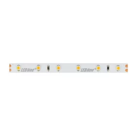  LED-szalag, SMD 3528, 60 LED/m, 24 V DC, 4,8 W/m, IP20, meleg fehér, 5 év garancia, kiszerelés (5 méter)