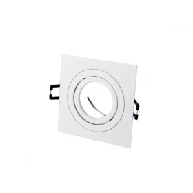   LEDline® downlight aluminium square adjustable SLIM white matt AKROS