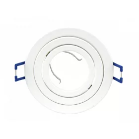   LEDline® downlight aluminium round adjustable SLIM white brushed OROSA