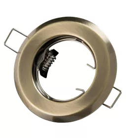 LED line downlight round patina