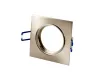 LEDline® downlight square adjustable die cast aluminium satin