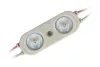 LED-modul, SMD 2835, 2 LED, 12 V DC, 2 W/m, IP65, hideg fehér, 7 év garancia