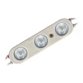   LED-modul, SMD 2835, 3 LED, 12 V DC, 2,5 W/m, IP65, hideg fehér, 7 év garancia