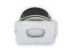 LEDline® downlight waterproof square die cast aluminium chrome