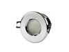 LEDline® downlight waterproof round die cast aluminium chrome