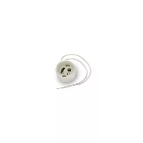LEDline® Ceramic GU10 lamp holder with 14cm wire
