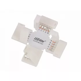   LEDline® COB strip CLICK CONNECTOR angular 12 mm 5 PIN Type + RGBW