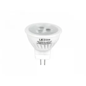   MR11 LED-fényforrás, 10/14 V AC/DC, 3 W, Természetes fehér, 5 év garancia