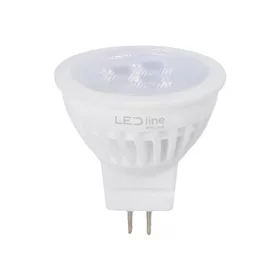   MR11 LED-fényforrás, 10/14 V AC/DC, 3 W, Hideg fehér, 5 év garancia