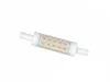 R7S LED-fényforrás, 6 W, Meleg fehér