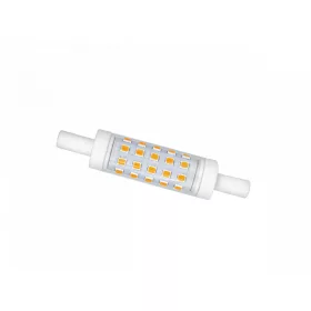 R7S LED-fényforrás, 6 W, Meleg fehér