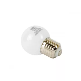 E27 LED-fényforrás, 1 W, Meleg fehér