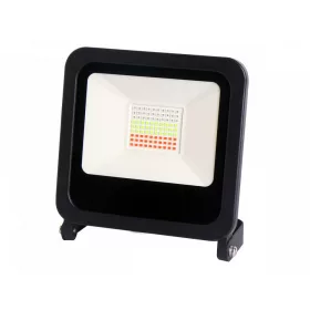   PRIME LED-reflektor, 120°, IP65, 50 W, RGB, szabályozható színhőmérséklet, fekete