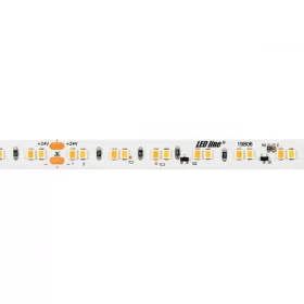   LED-szalag, SMD 2835, 140 LED/m, 24 V DC, 12 W/m, IP20, Szabályozható színhőmérséklet, 5 év garancia, kiszerelés (5 méter)