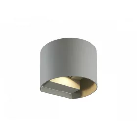   LED line LITE Outdoor wall mounted luminaire LED 2x3W 3000K IP54 gray CILINDER