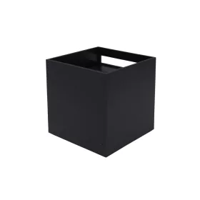 LED wall light 2x3W 3000K IP65 black CUBE