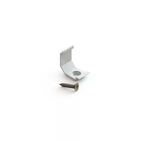   LED line rögzítő 10mm corner aluminum profile, white - kiszerelés (1 pár)