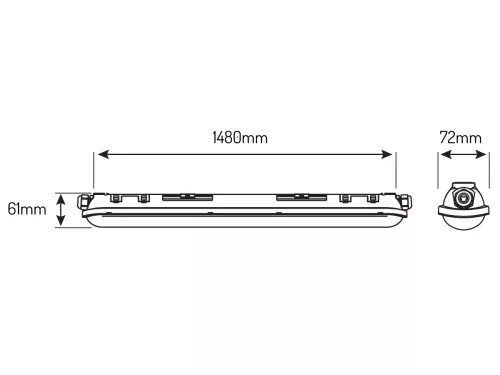LEDline PRIME LINKER tri-proof 55W  