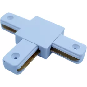 LEDline Connector for 1-phase track light rail tee (white)