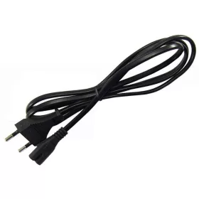 EURO 2-pin power cable black